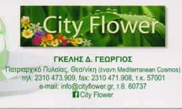 ΓΚΕΛΗΣ ΔΗΜΗΤΡΙΟΣ – ΦΥΤΩΡΙΟ ΕΙΔΗ ΚΗΠΟΥΡΙΚΗΣ ΛΙΠΑΣΜΑΤΑ CITY FLOWER CENTER ΠΥΛΑΙΑ ΘΕΣΣΑΛΟΝΙΚΗ