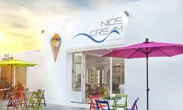 ΚΟΥΜΠΑΡΟΣ ΜΙΧΑΛΗΣ –  N’ICE CREAM – ΖΑΧΑΡΟΠΛΑΣΤΕΙΟ-ΠΑΓΩΤΑΤΖΙΔΙΚΟ – ΜΥΚΟΝΟΣ ΚΥΚΛΑΔΕΣ