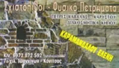 ΚΑΡΑΜΑΝΔΑΛΟΥ ΕΛΕΝΗ – ΕΠΕΞΕΡΓΑΣΙΑ ΠΕΤΡΩΜΑΤΩΝ ΙΩΑΝΝΙΝΑ