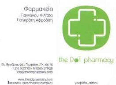 ΣΥΣΤΕΓΑΣΜΕΝΑ ΦΑΡΜΑΚΕΙΑ ΓΙΑΝΝΑΚΟΥ ΦΙΛΙΤΣΑ – ΠΑΓΚΡΑΤΗ ΑΦΡΟΔΙΤΗ – ΦΑΡΜΑΚΕΙΟ – ΓΛΥΦΑΔΑ ΑΤΤΙΚΗ